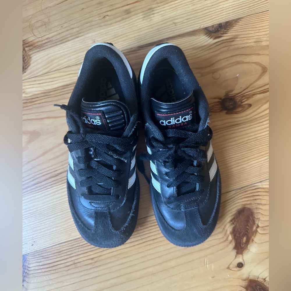 Boys Black Adidas 3 youth